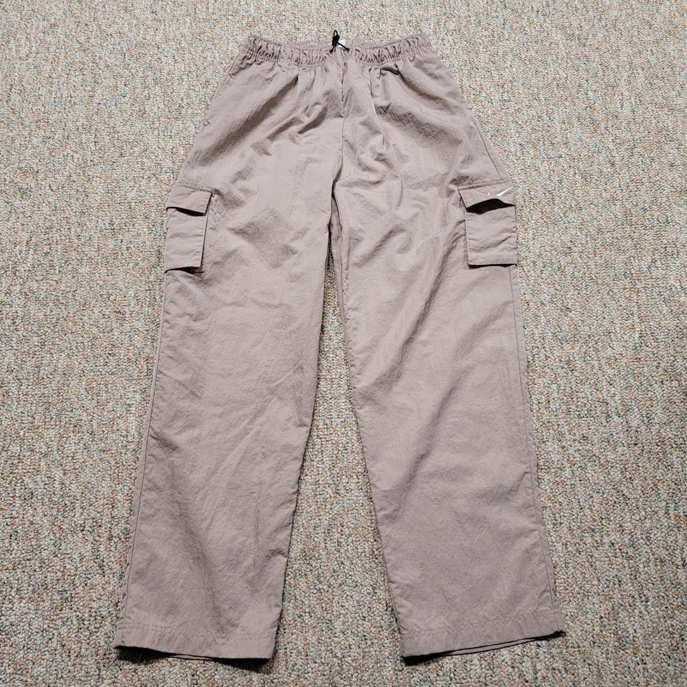 Nike Sportswear Essential Cargo Pants Womens Medium Taupe DO7209-272